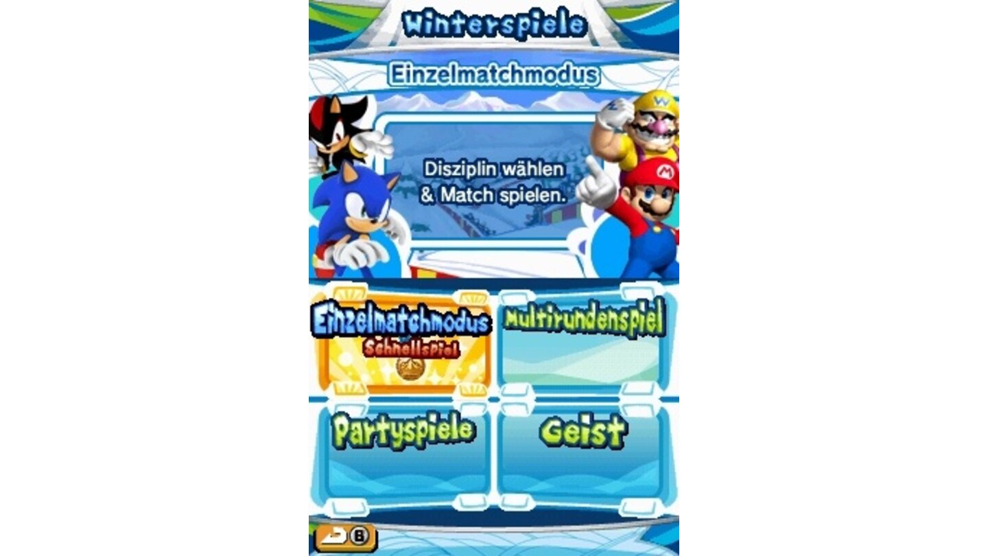 Mario & Sonic bei den Olympischen Winterspielen [DS]