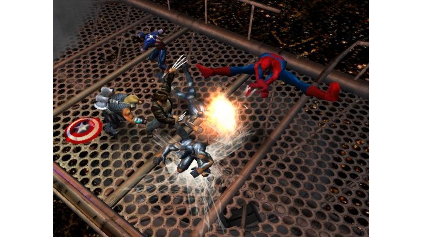Marvel Ultimate Alliance PS2 11