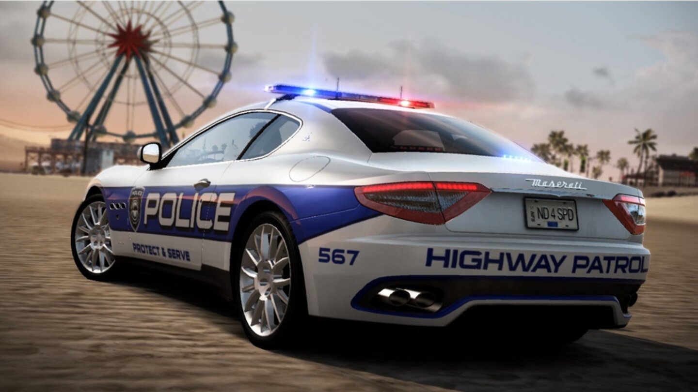 Need for Speed: Hot PursuitMaserati GranTurismo S Automatic (Cop)