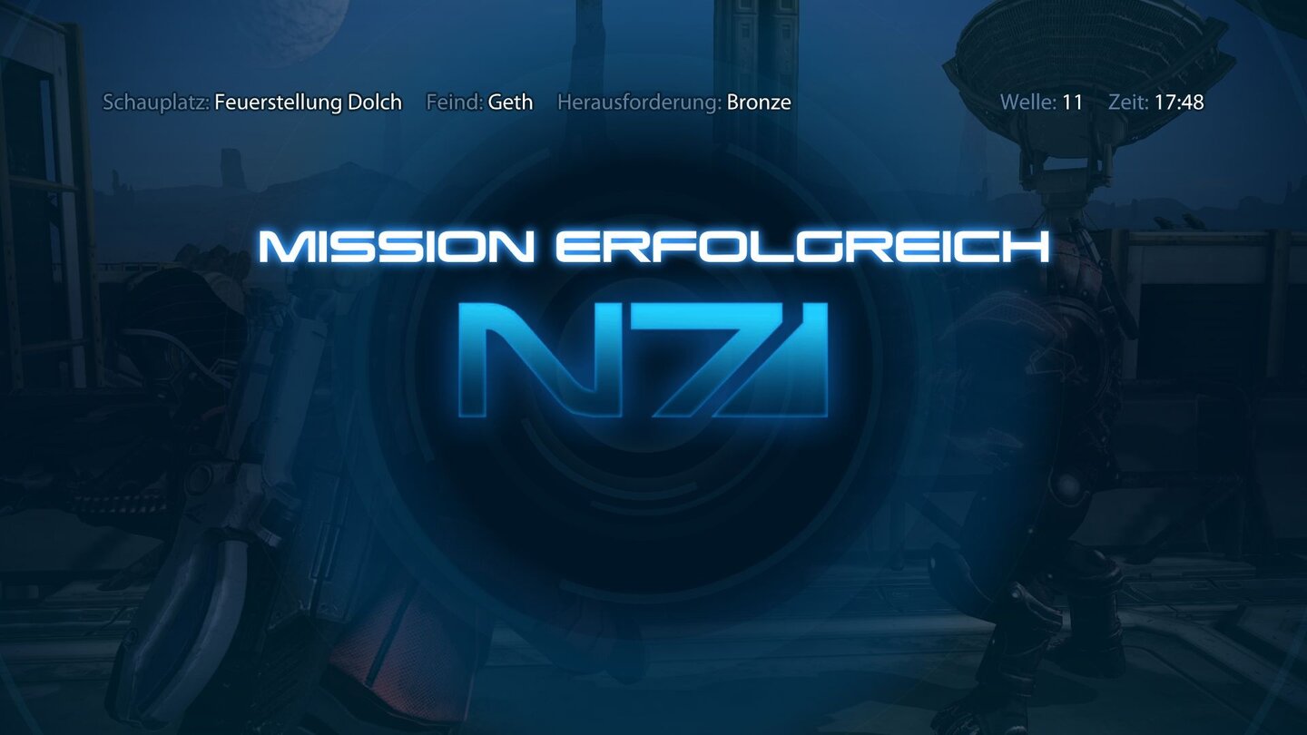 Mass Effect 3 - Koop-ModusJuhuu, Mission geschafft! Jetzt hagelt es Belohnungen.