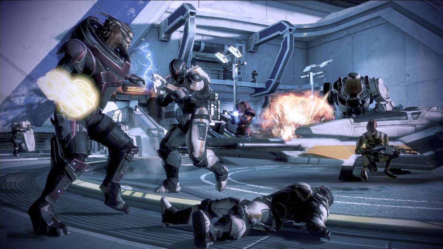 Mass Effect 3Macht mächtig Laune, so im Team mit Freunden zu kämpfen.