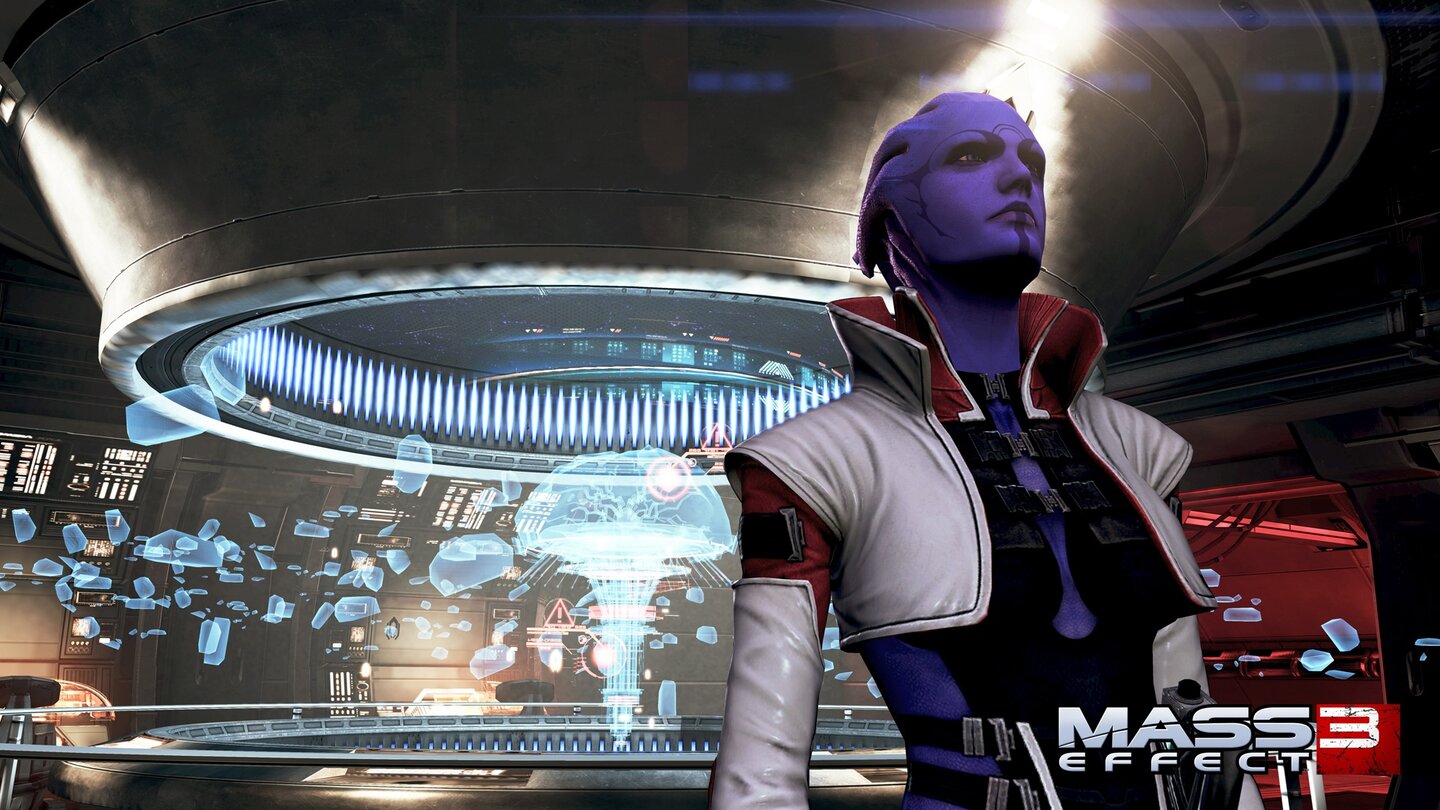 Mass Effect 3: OmegaAria T'Loak plant aus ihrem Bunker heraus die Rückeroberung Omegas.