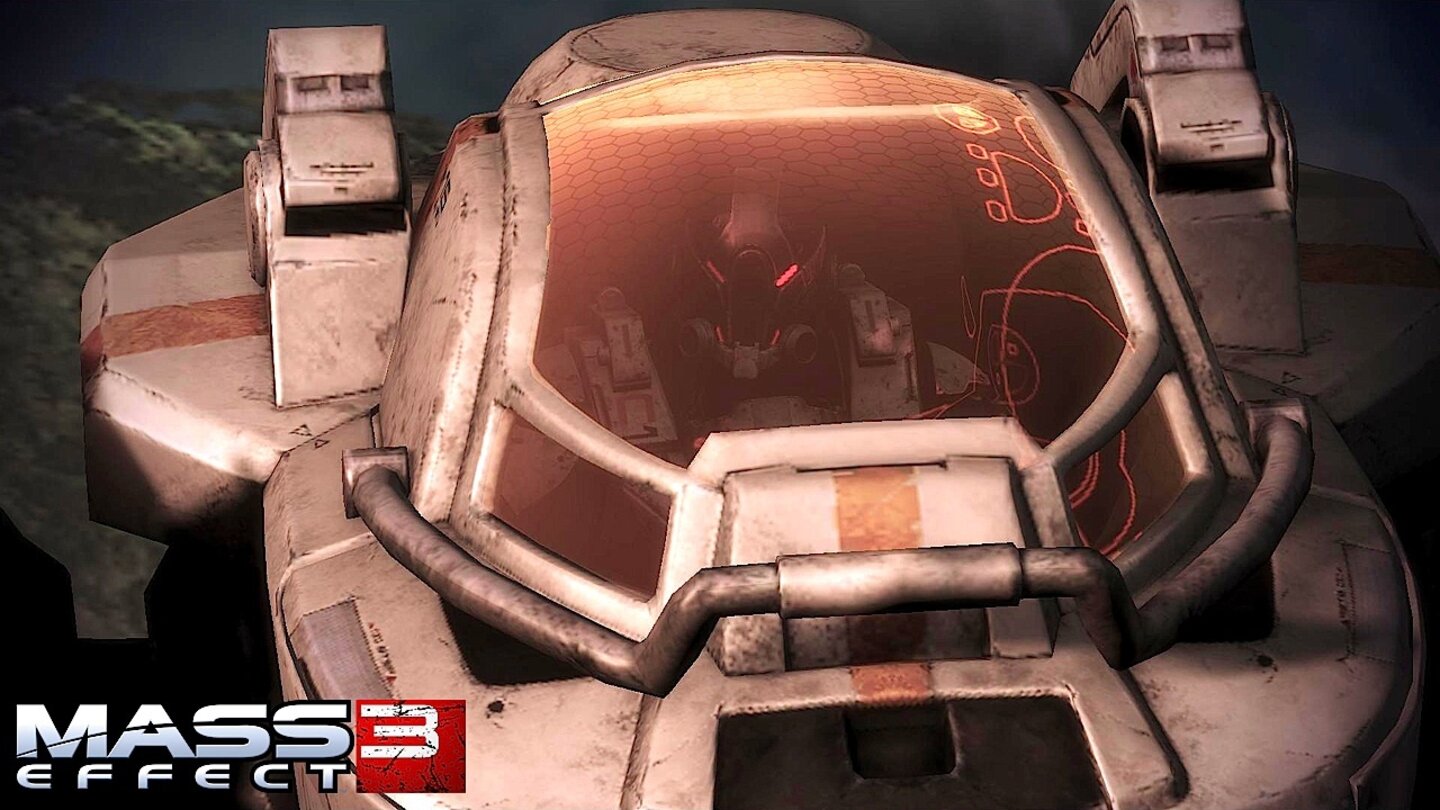 Mass Effect 3Ob auch Commander Shepard im Cockpit eines Mechs sitzen darf, hat Bioware noch nicht verraten.