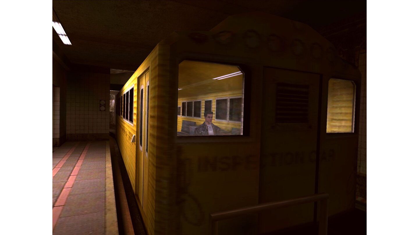 Max Payne MobileEin typisches Rätsel: Am Steuerpult der U-Bahn rammt sich Max einen Weg durch eine Wand frei.