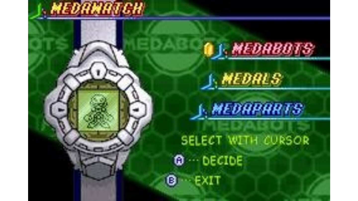 Your MedaWatch allows you to view all information about your MedaBot(s)