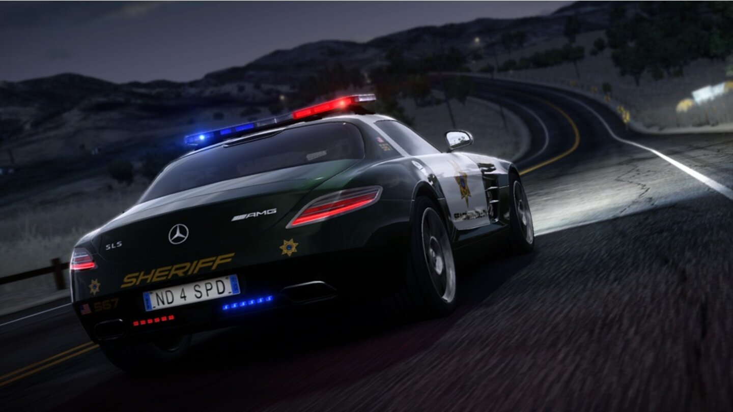 Need for Speed: Hot PursuitMercedes-Benz SLS AMG (Cop)