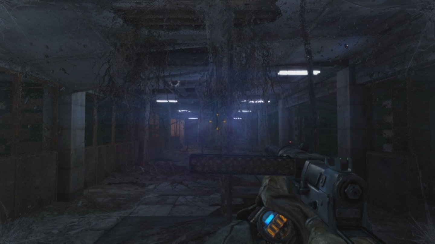 Metro: Last Light - Kriegsparteien-DLCDie tollen Lichteffekte tragen genau wie im Hauptspiel auch im DLC zur beängstigenden Atmosphäre bei.