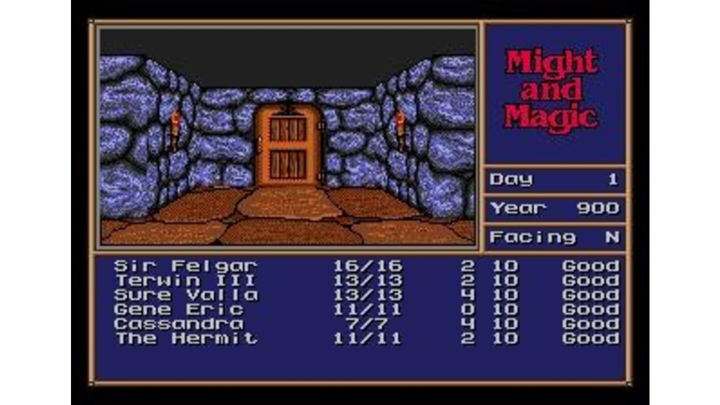 The game begins inside an inn