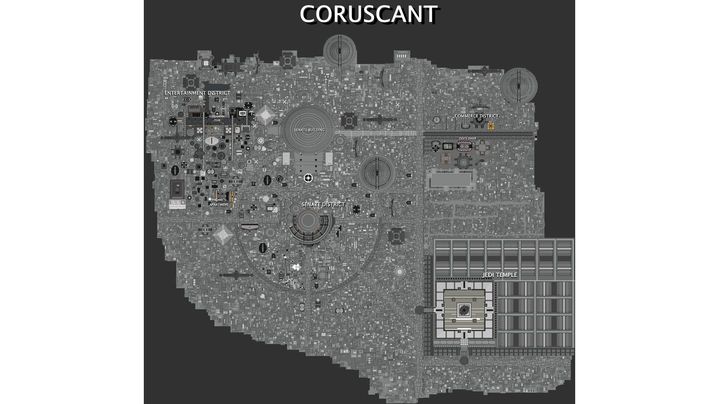 Minecraft: Coruscant - Bildquelle: vistachess