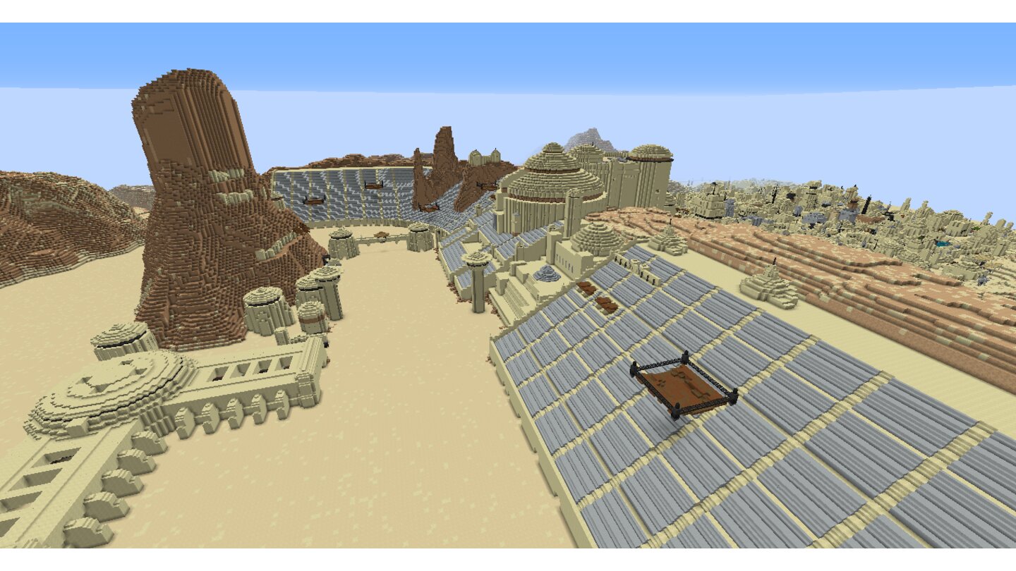 Minecraft: Tatooine - Bildquelle: vistachess