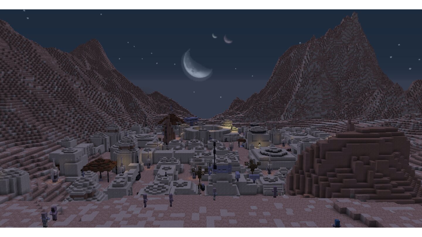 Minecraft: Tatooine - Bildquelle: vistachess