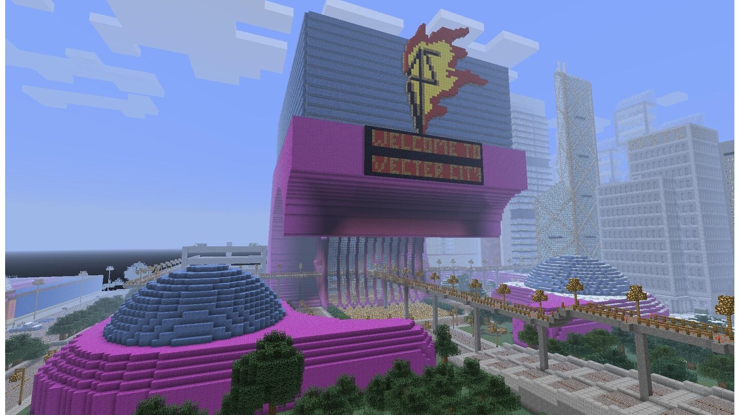 Minecraft Vector City