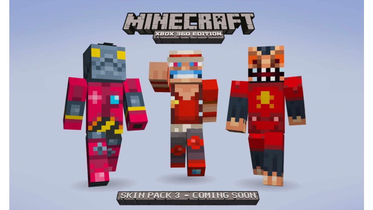 Minecraft: Xbox 360 Edition - Bilder aus dem dritten Skin-Pack
