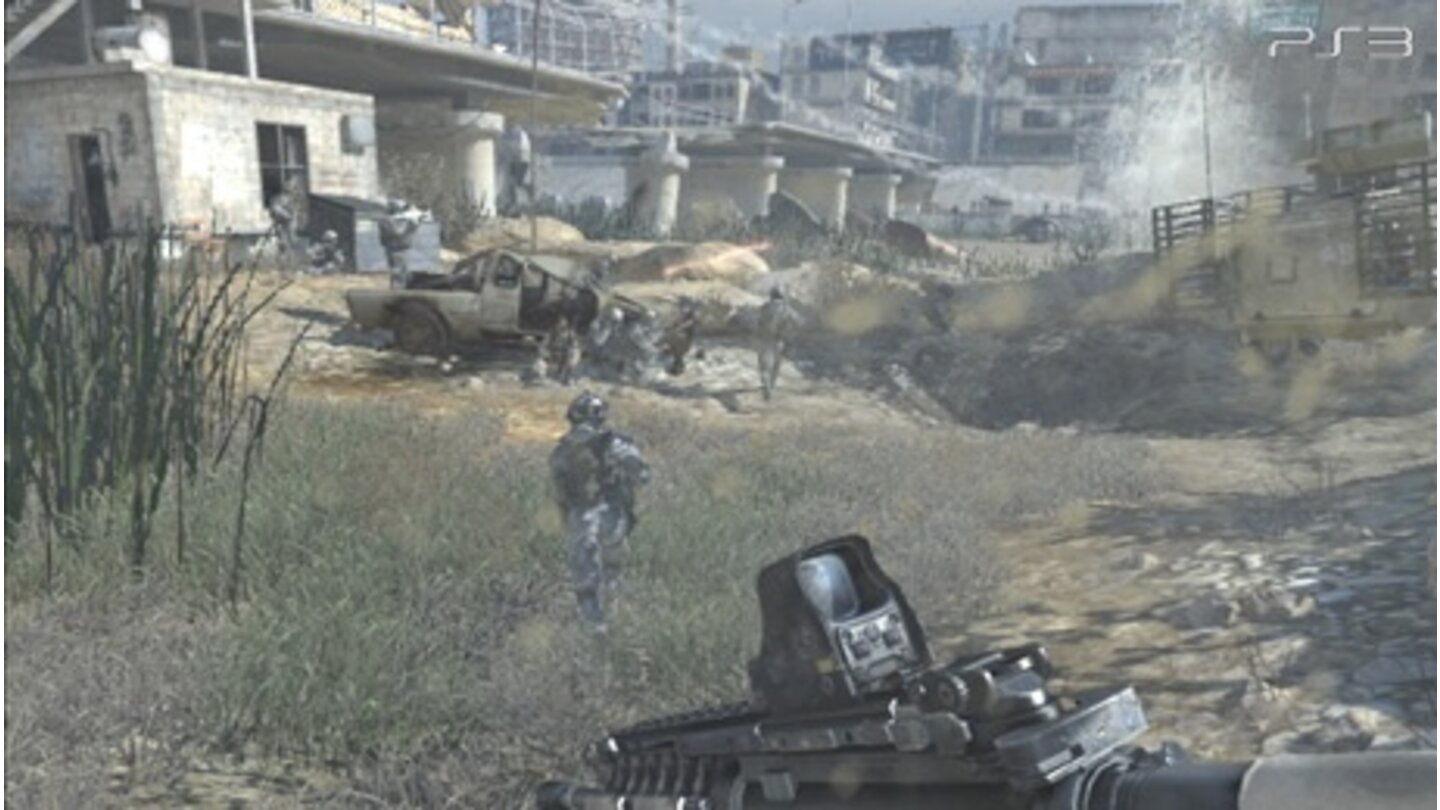 Modern Warfare 2 - Vergleich 360/PS3