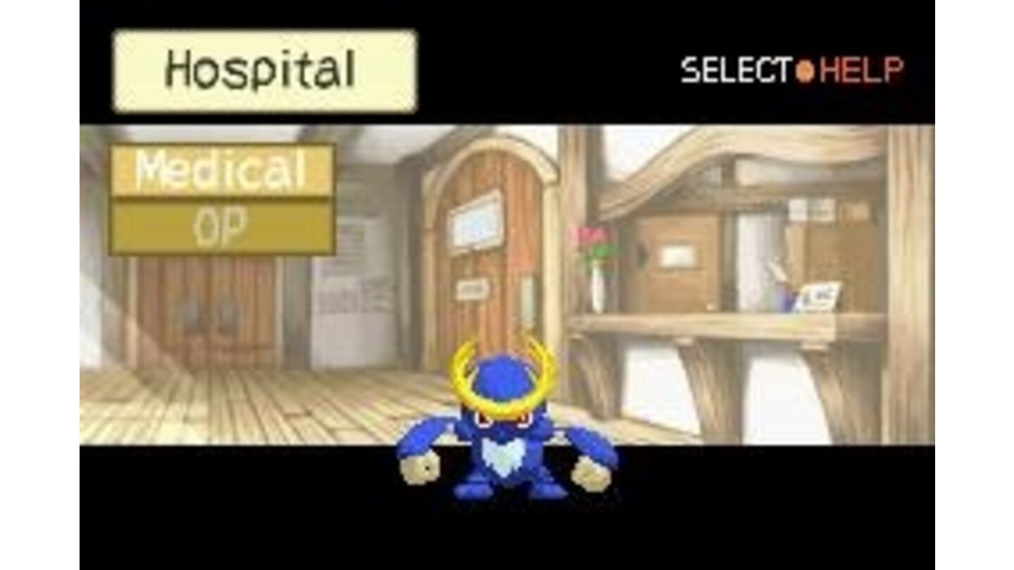 Visit the hospital to prevent illness and to cure any problems your monster gets