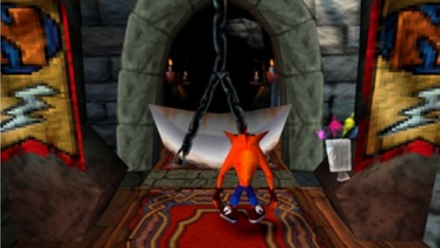 Crash Bandicoot (1996, PlayStation)Bis 1996 entwickelt Naughty Dog zwar keine schlechten Spiele, der große Durchbruch lässt jedoch auf sich warten. Das ändert sich mit dem Release von Crash Bandicoot für die PlayStation schlagartig. Das Spiel ist eines der ersten echten 3D-Jump&Runs und zugleich mit fast 7 Millionen verkauften Exemplaren einer der größten Hits auf der PlayStation. Kein Wunder, dass der berühmte Nasenbeutler zum Maskottchen des Studios wurde! Und das, obwohl er beinahe als Willy der Wombat in die Videospielgeschichte eingegangen wäre – Glück gehabt, Crash! Mit dem Erfolg von Crash Bandicoot wird zudem Sony auf Naughty Dog aufmerksam.