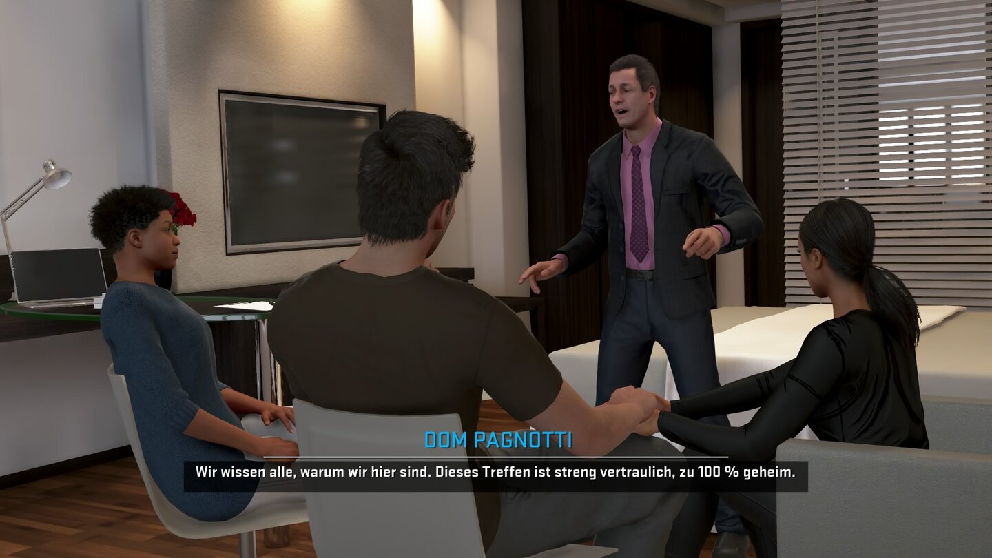 NBA 2K16Labertasche: Freqs Agent Dom Pagnotti redet viel und gerne.