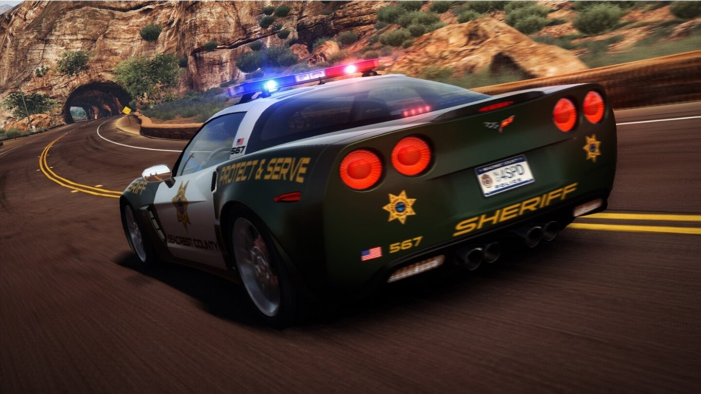 Need for Speed: Hot PursuitChevrolet Corvette Z06 (Polizei)