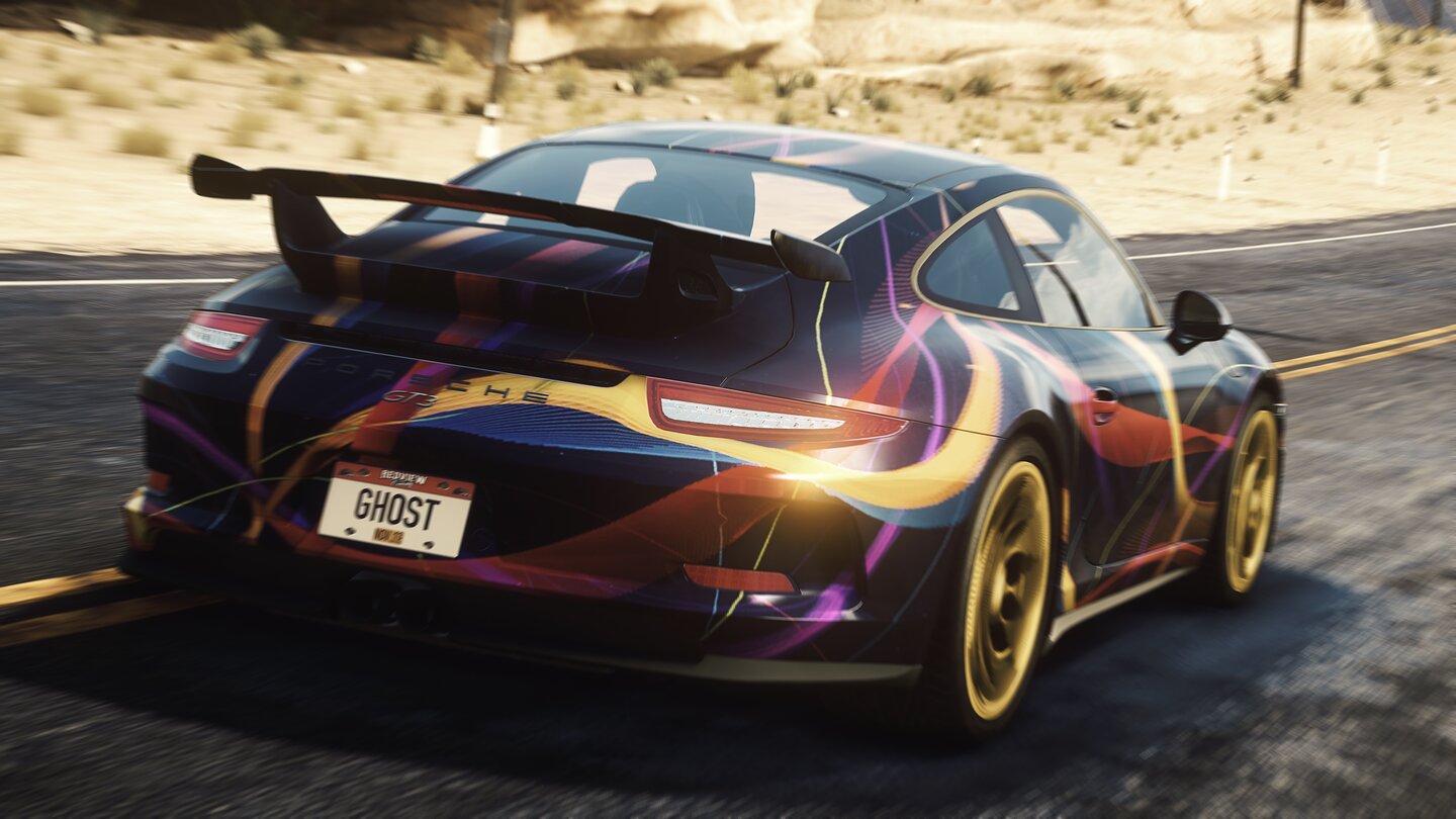 Need for Speed RivalsScreenshots zeigen die Individualisierungs-Optionen der Rennwagen.