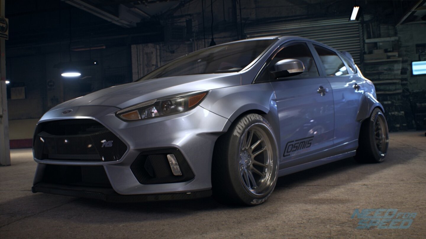 Need for Speed - Screenshots der Fahrzeuge - FORD FOCUS RS