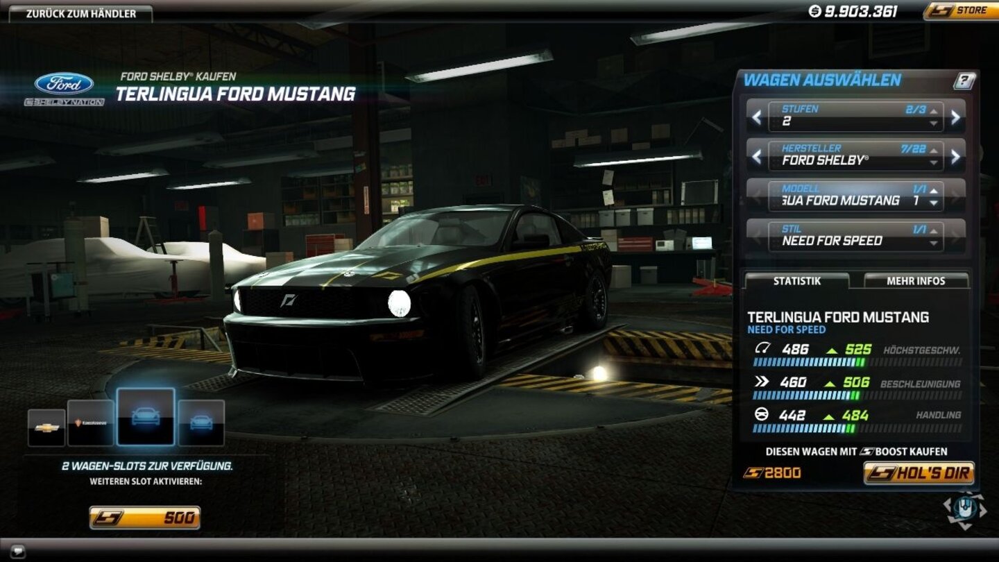 Need for Speed: World - Die Autos