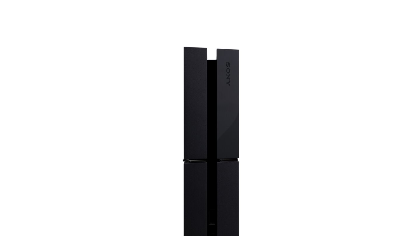 PlayStation 4Die Abmessungen der PlayStation 4 betragen 275 x 53 x 305 Millimeter.
