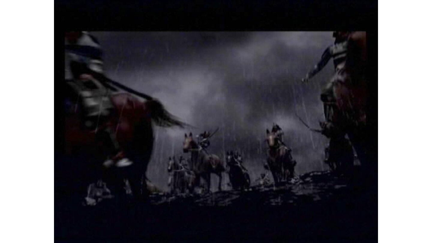 Caution. Slippery when wet. The impressive opening video shows the forces of Oda Nobunaga attacking those of Imagawa Yoshitomo, a real historical event. Akechi Samanosuke's role, of course, is fictional.