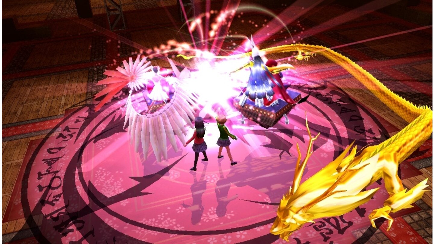 Persona 4 GoldenIn den zahlreichen Kämpfen bekommt ihr tatkräftige Unterstützung von den namnesgebenden Personas, mächtige Geisterwesen mit individuellen Fähigkeiten.