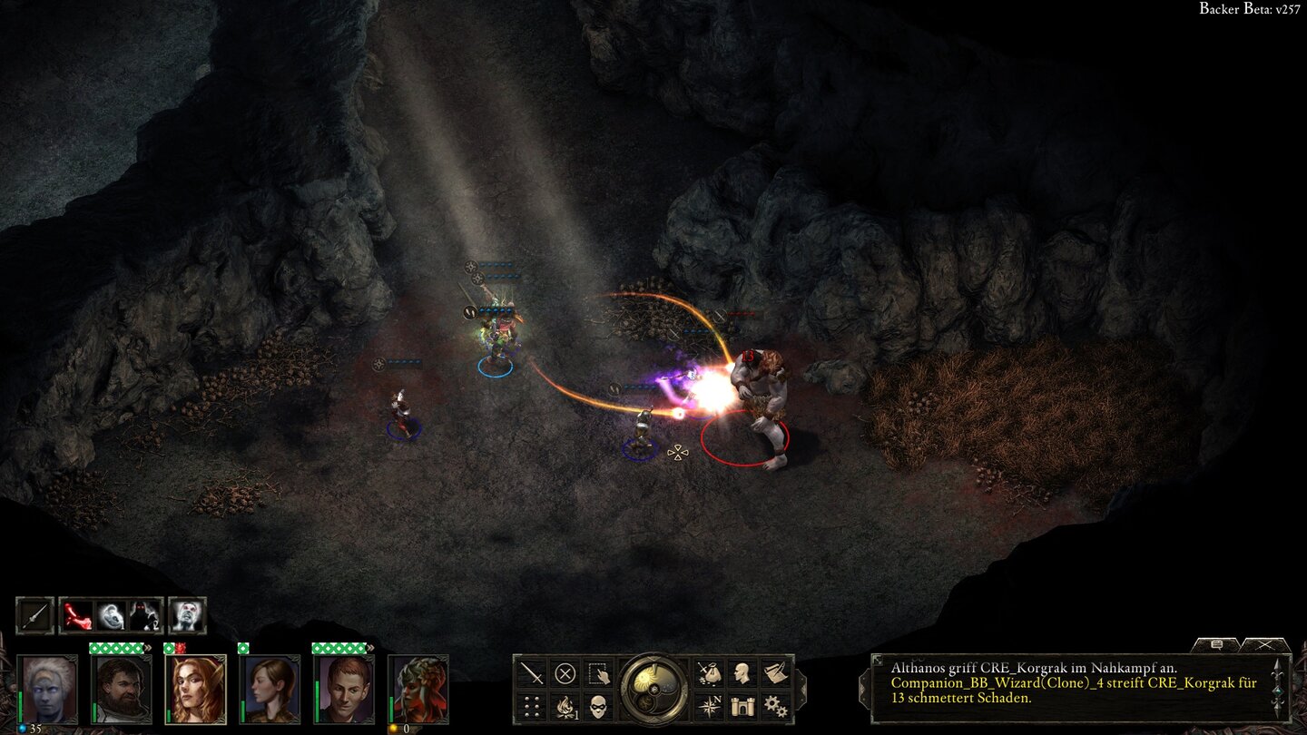 Pillars of Eternity - Beta-Screenshots