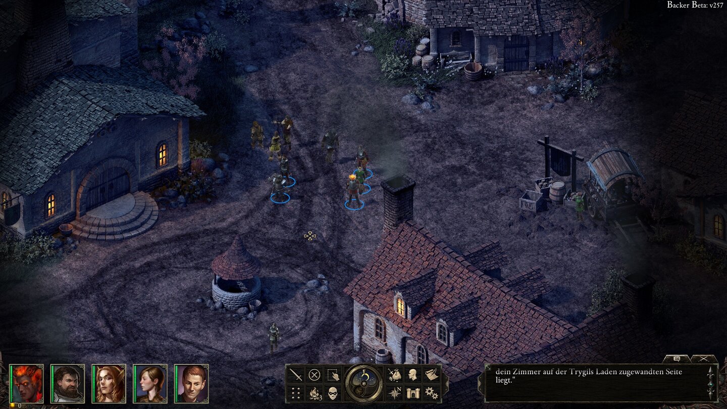 Pillars of Eternity - Beta-Screenshots