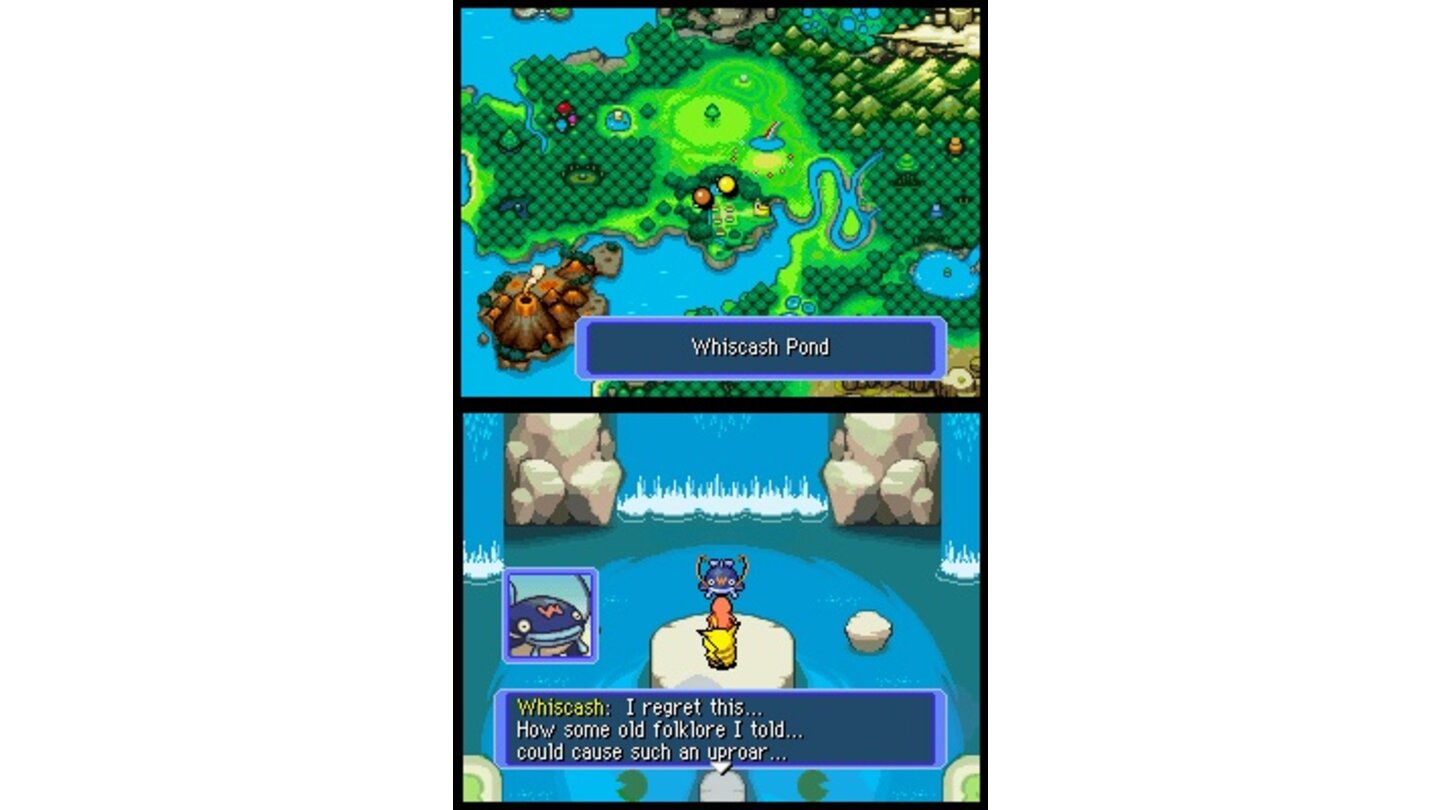 Pokémon Mystery Dungeon Team Blau DS 4