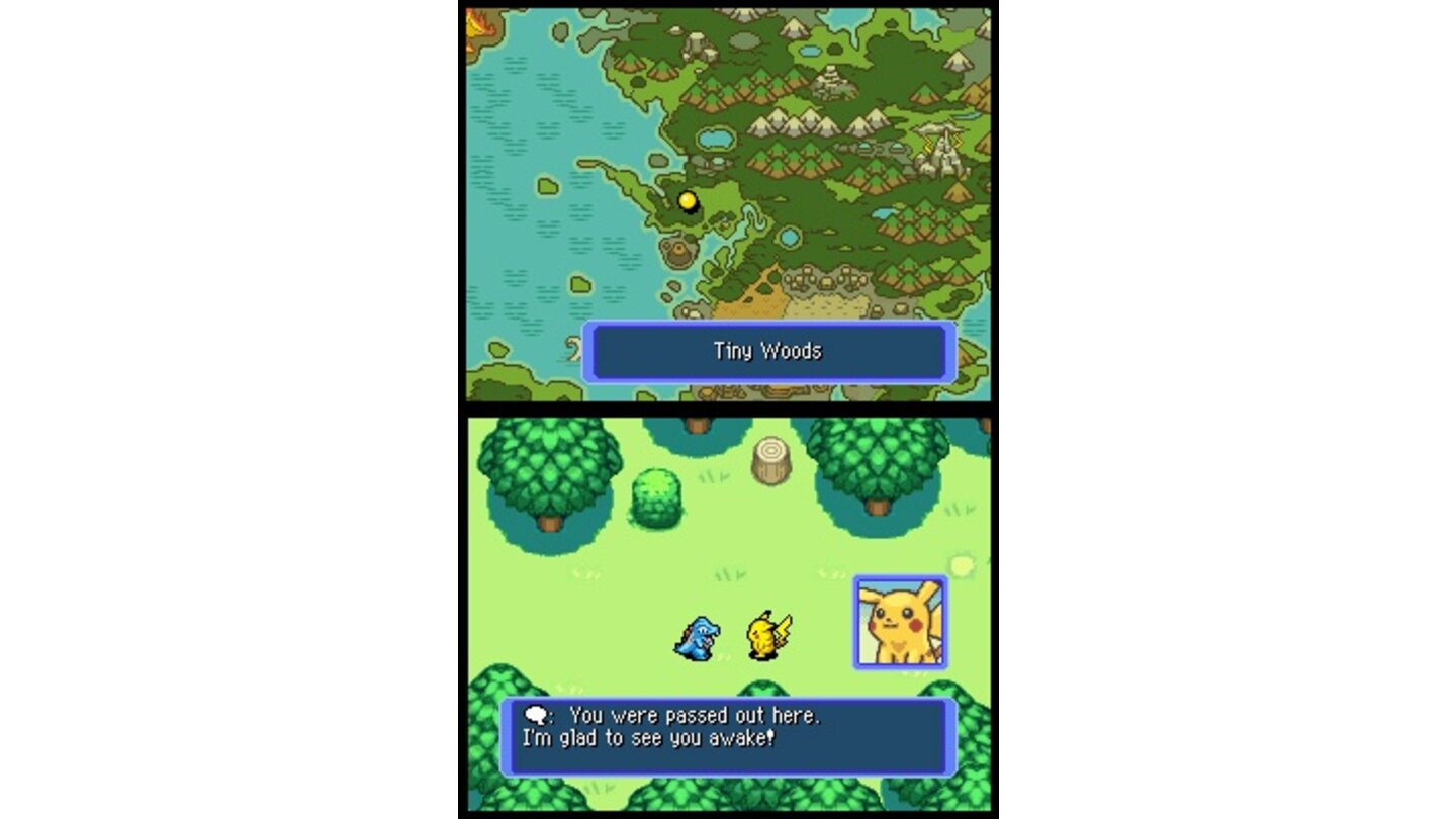 Pokémon Mystery Dungeon Team Blau DS 8