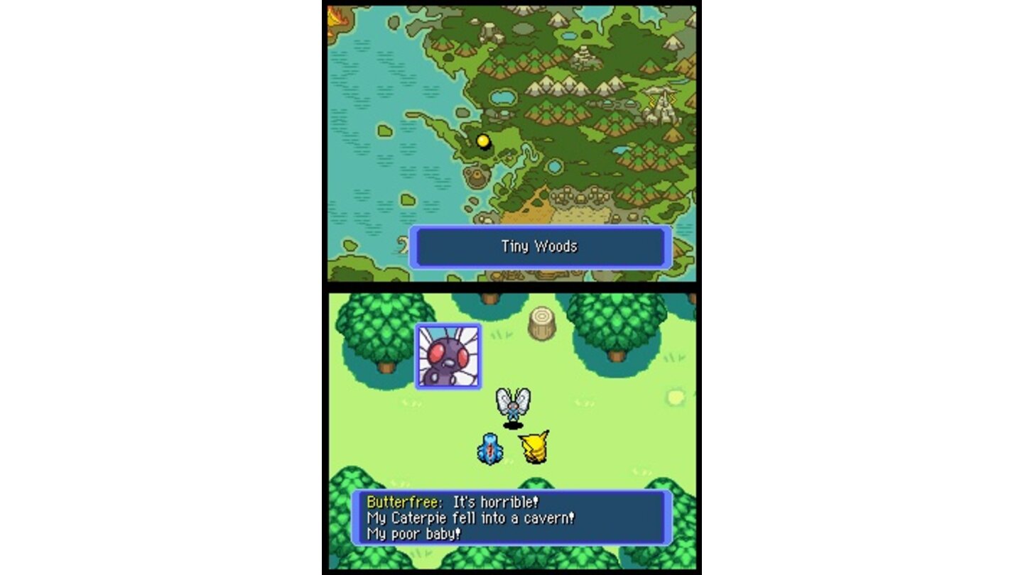 Pokémon Mystery Dungeon Team Blau DS 9