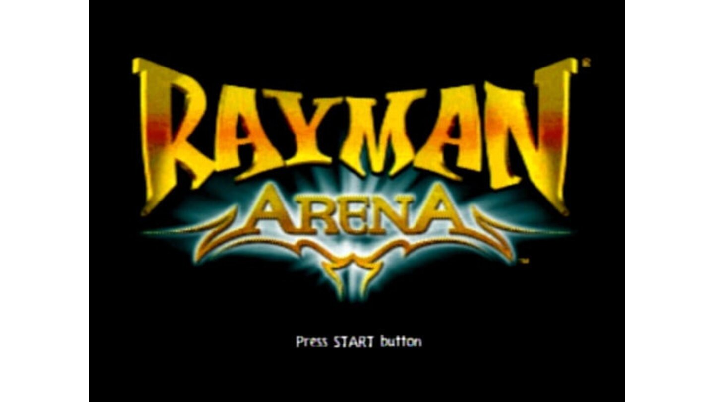 Rayman Arena Title Screen