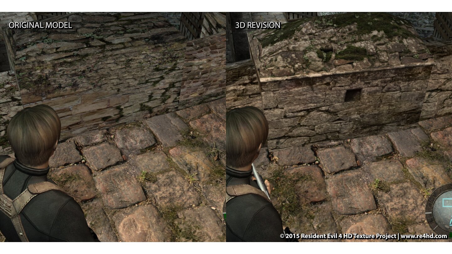 Resident Evil 4 - Screenshots aus der Mod RE4 HD Project