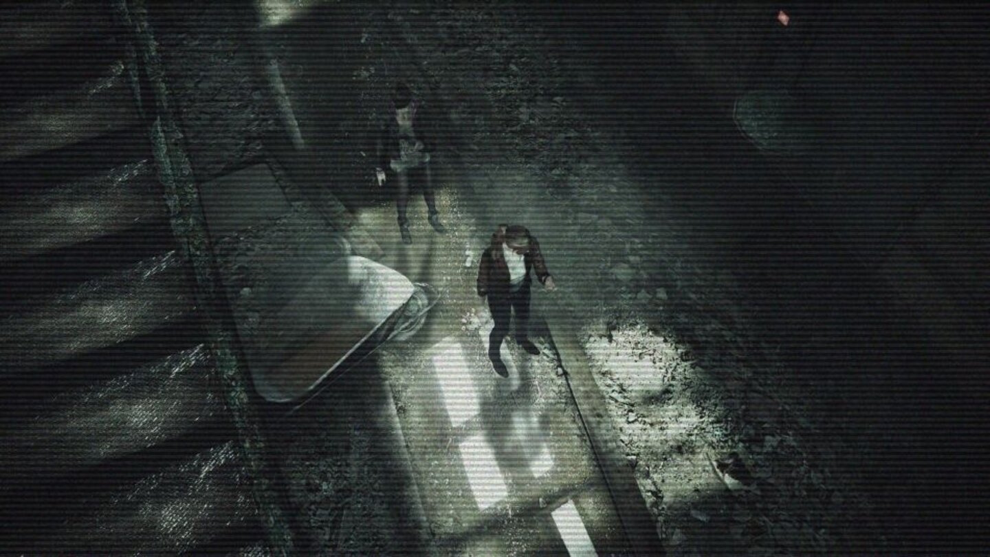 Resident Evil: Revelations 2In Resident Evil: Revelations 2 werden Claire Redfield und Moira Burton in ein Gefängnis verschleppt und bei ihrer verzweifelten Flucht ständig beobachtet.