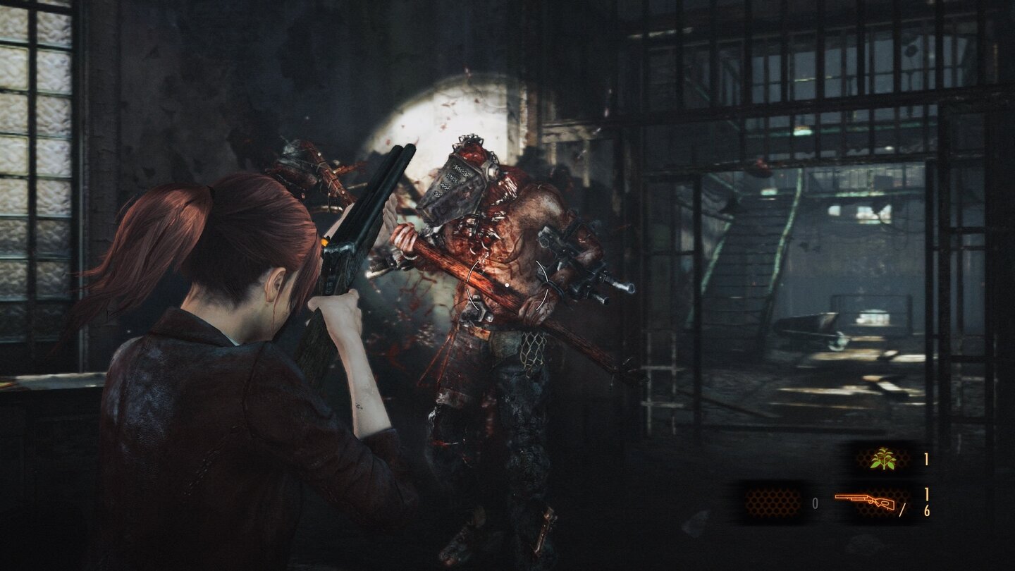 Resident Evil: Revelations 2Nur noch eine Patrone im Lauf und eine monströse Kreatur vor uns – in solchen Momenten macht Revelations 2 alles richtig.