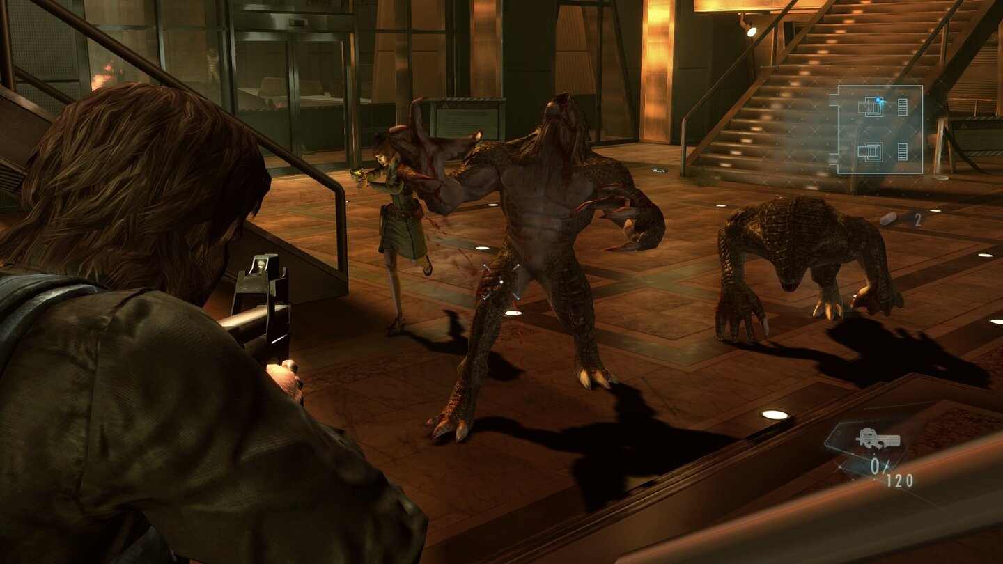 Resident Evil: RevelationsDie gelegentlichen Actionorgien wollen nicht so recht zum Rest des Spiels passen.
