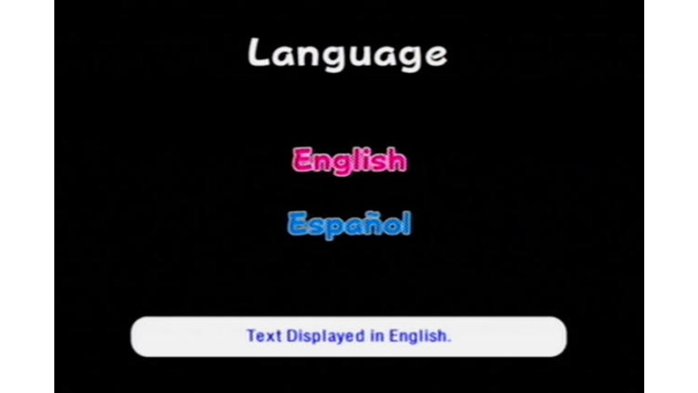 Language Select (English / Spanish)