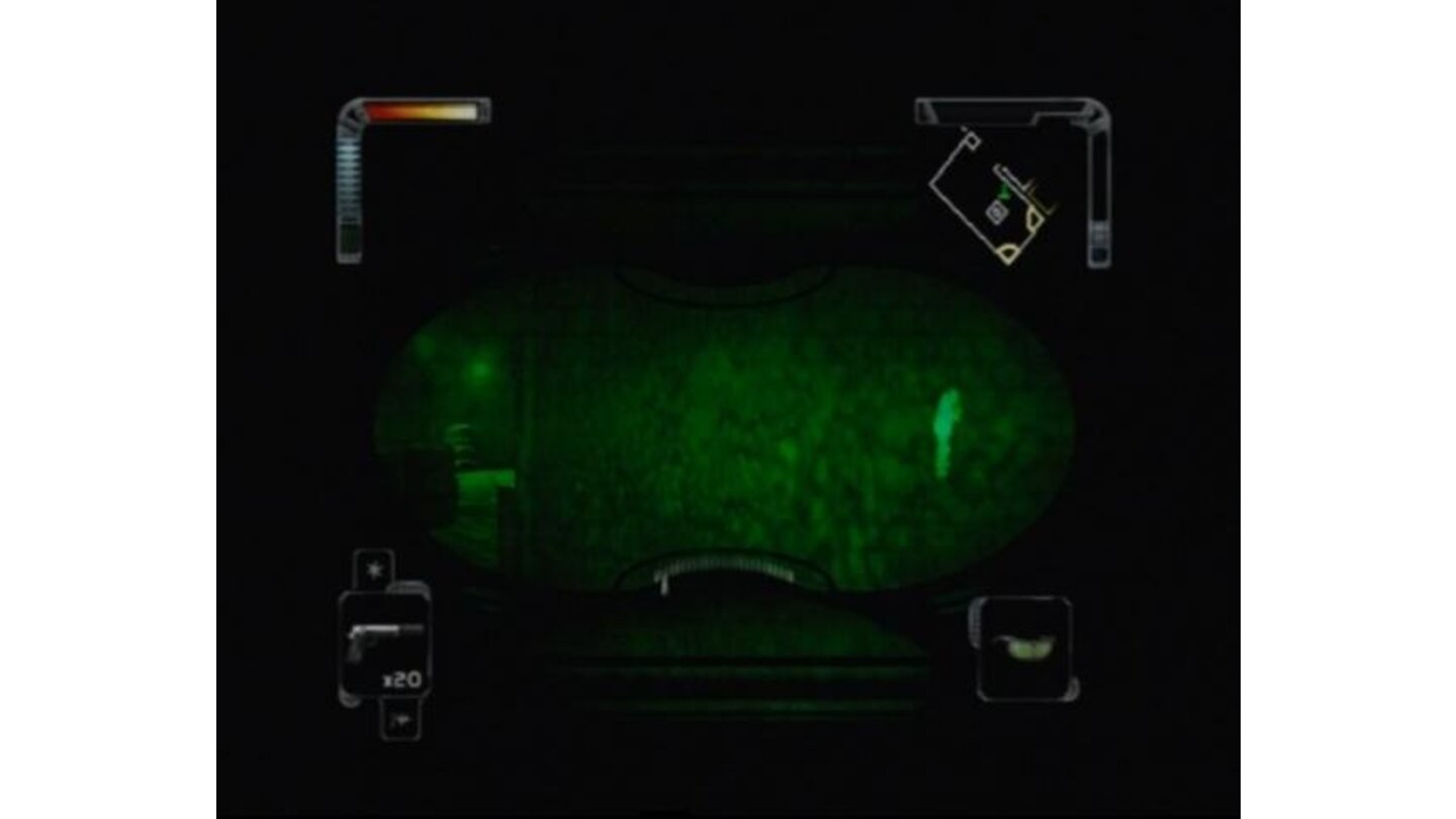 When it's dark, you can use special goggles that let you spot enemy soldiers even through walls