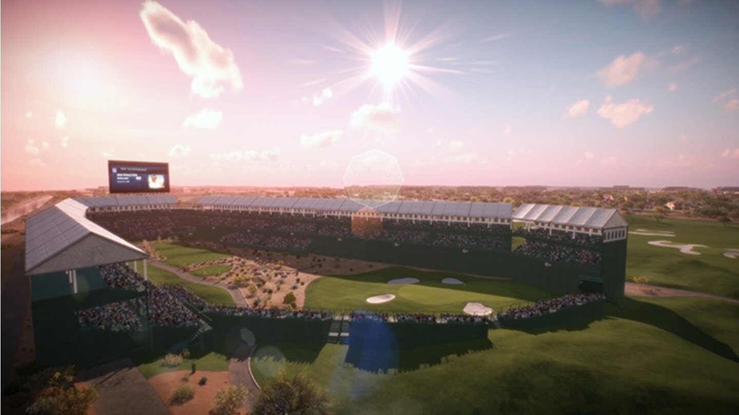 Rory McIlroy PGA TourDas Par 3 im Stadion ist das berühmteste Loch in Scottsdale.