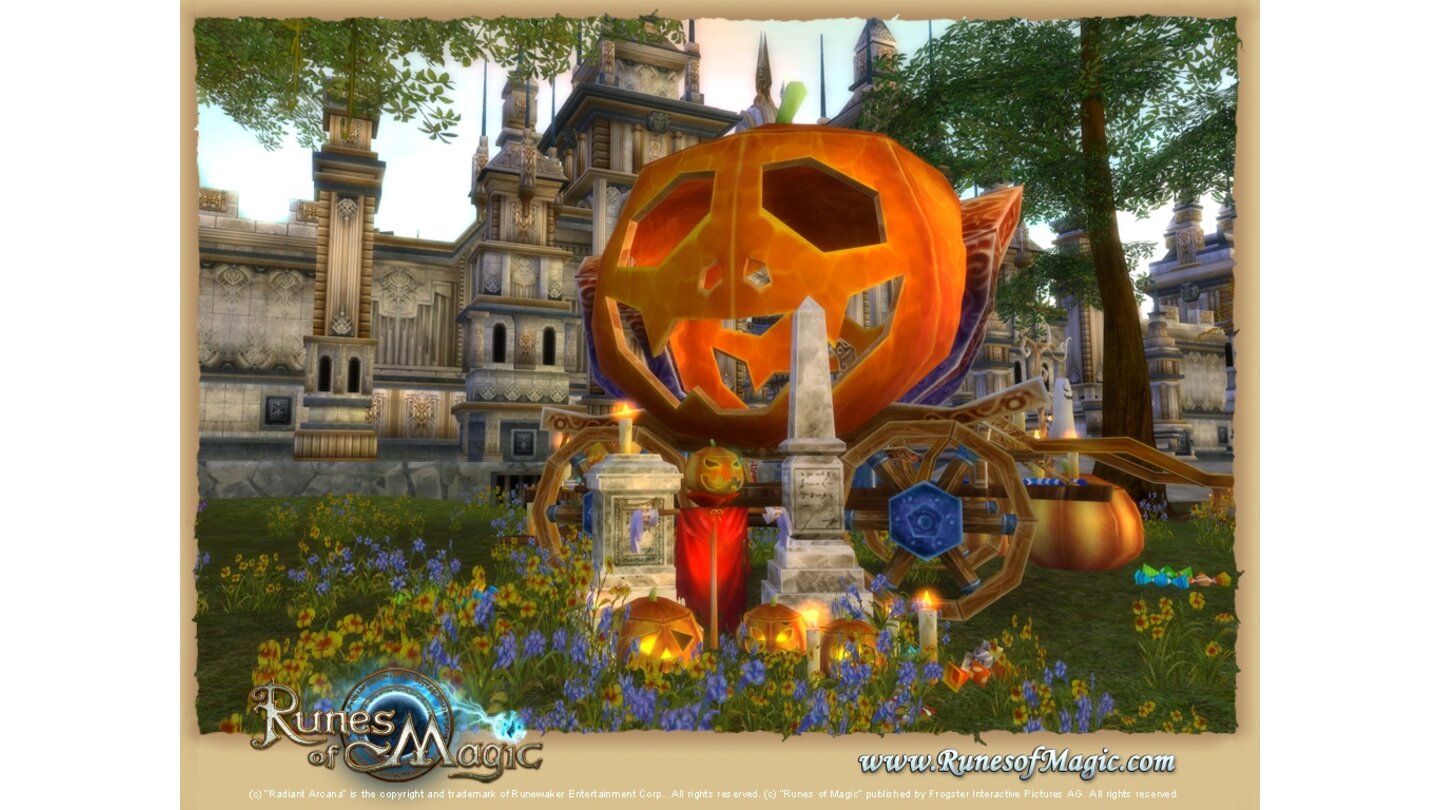 Runes of MagicScreenshots zu den Halloween-Events von 2010.