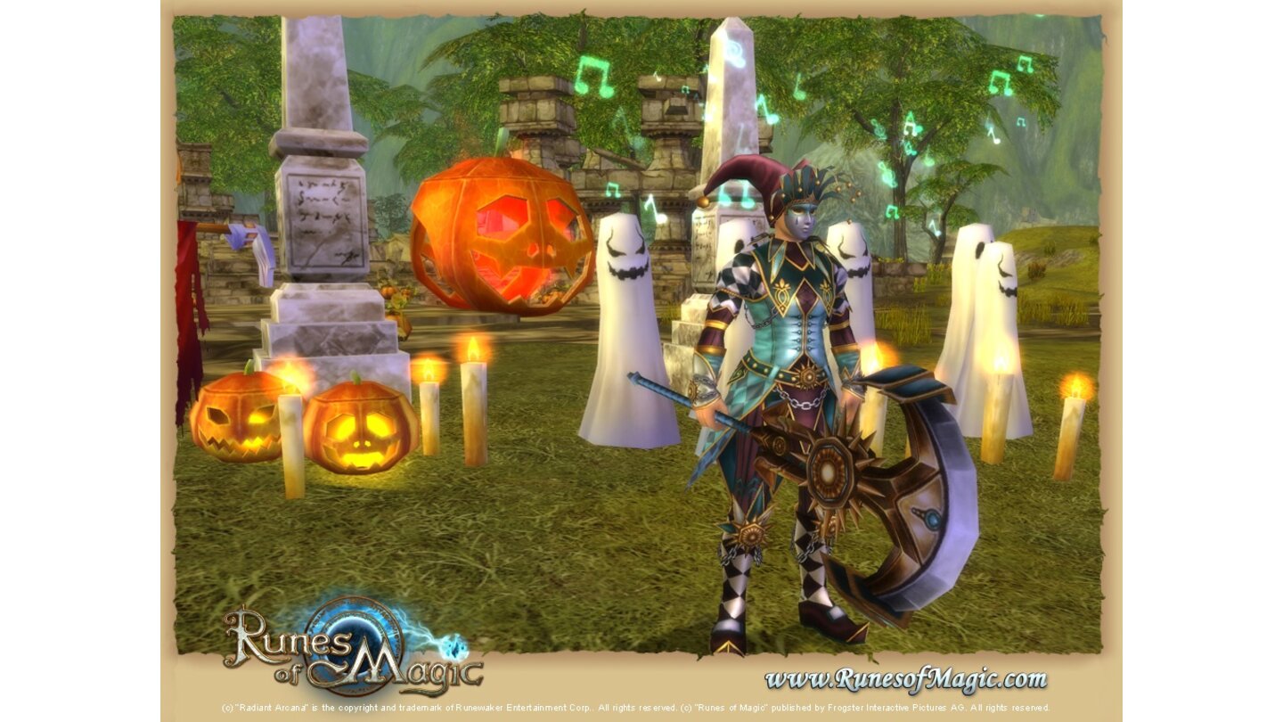 Runes of MagicScreenshots zu den Halloween-Events von 2010.