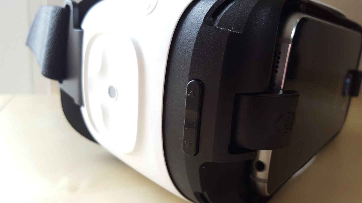 Samsung Gear VR: Lautstärkewippe