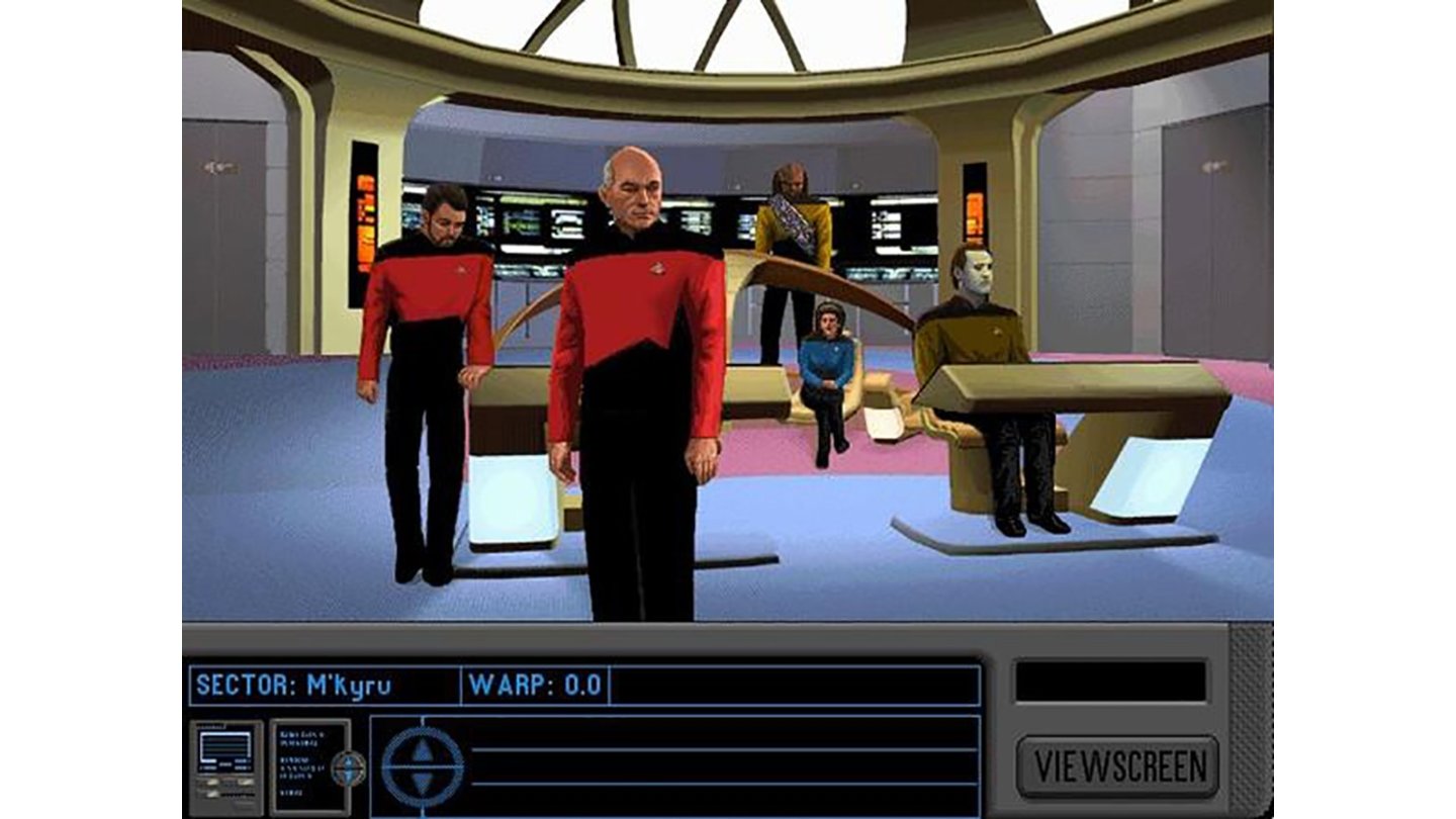 Star TrekÜber die Jahrzehnte hat es zahlreiche Star-Trek-Spiele gegeben. Um die Flut an Spielen zu bändigen stellen wir im Folgenden die Crews der jeweiligen Star-Trek-Generationen vor. Fast alle Schauspieler haben an einem oder mehreren Spielen mitgewirkt. Einige besondere Star-Trek-Spiele-Titel wurden bereits zuvor genannt.
