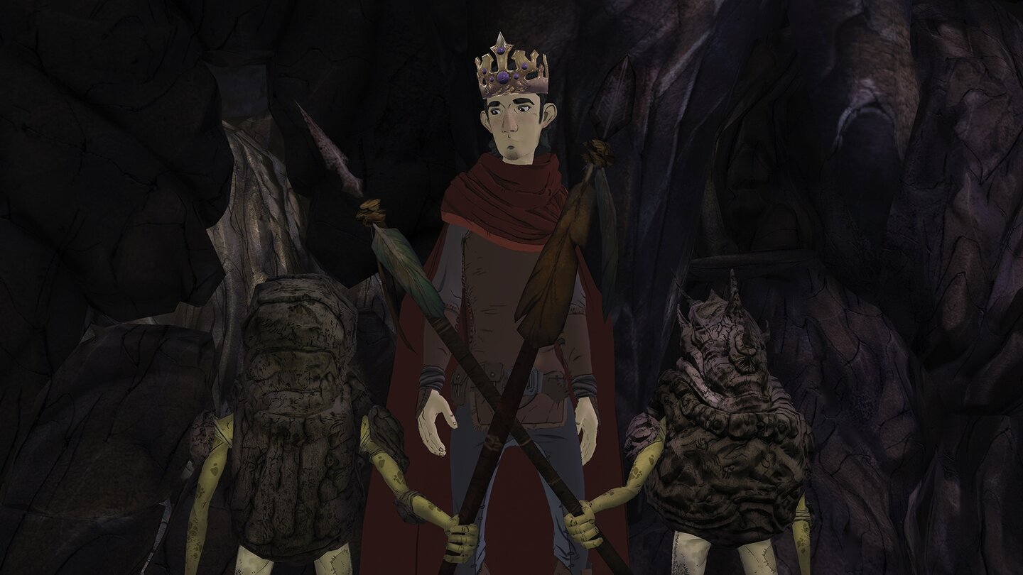 Screenshots aus King's Quest: Kapitel 2 Stein oder nicht Stein