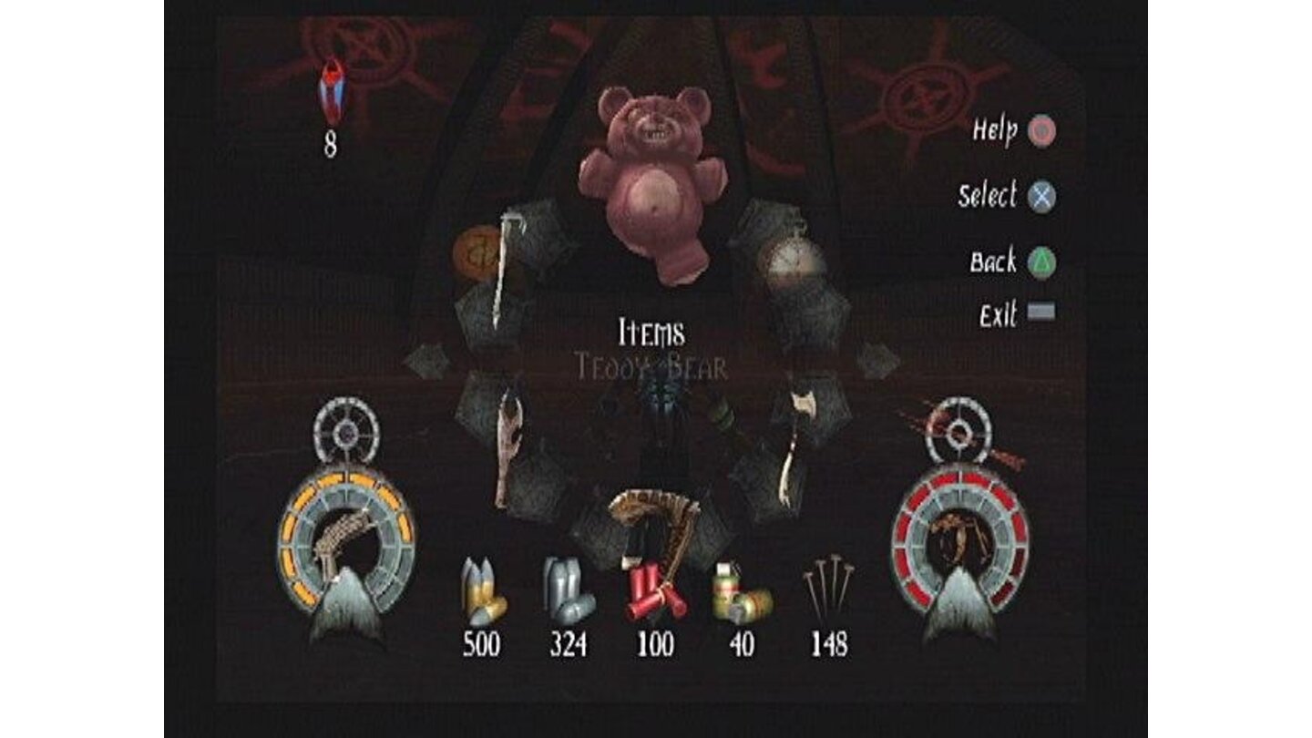The Teddy Bear item teleports you from location to location