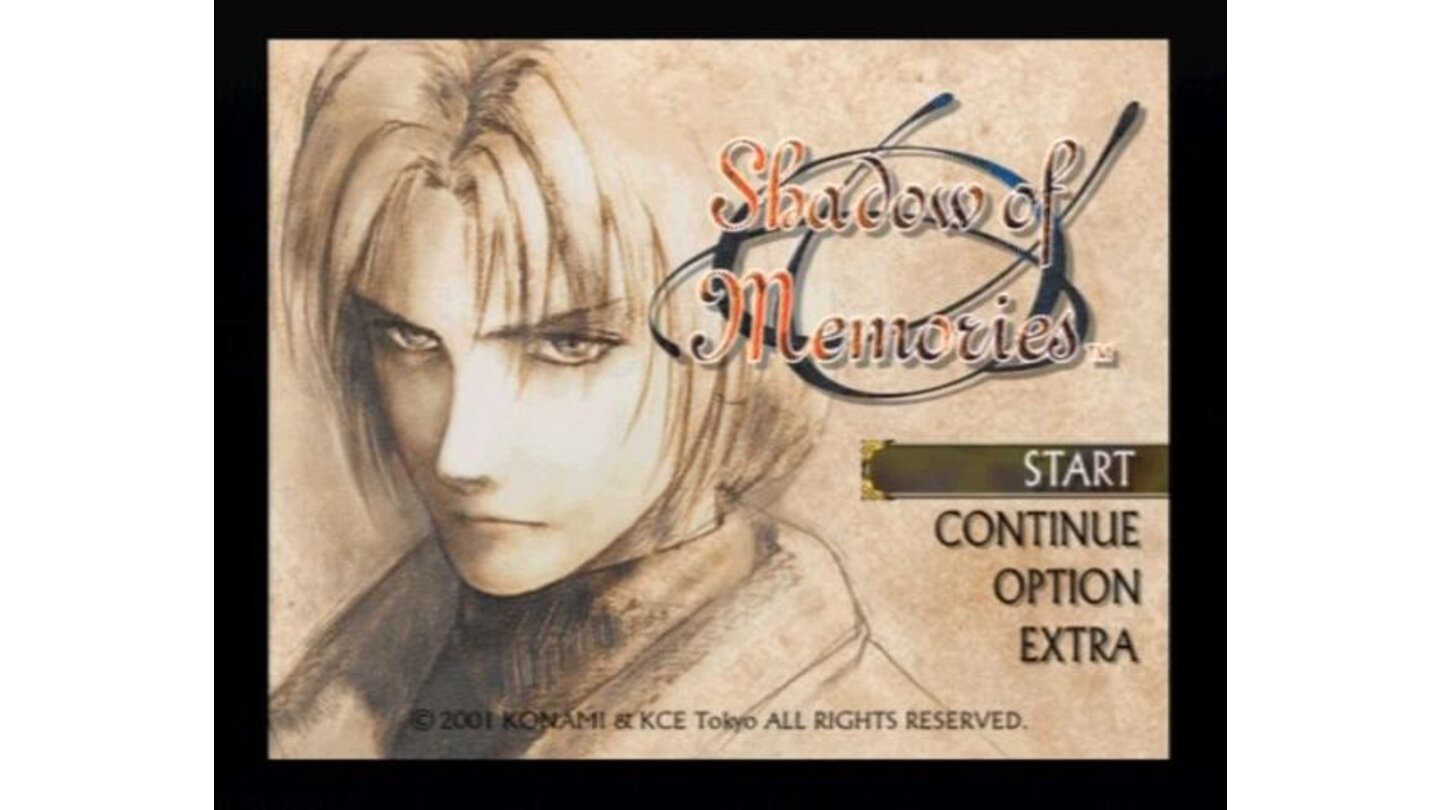 Main Menu (EXTRA option appears after finishing the game once)