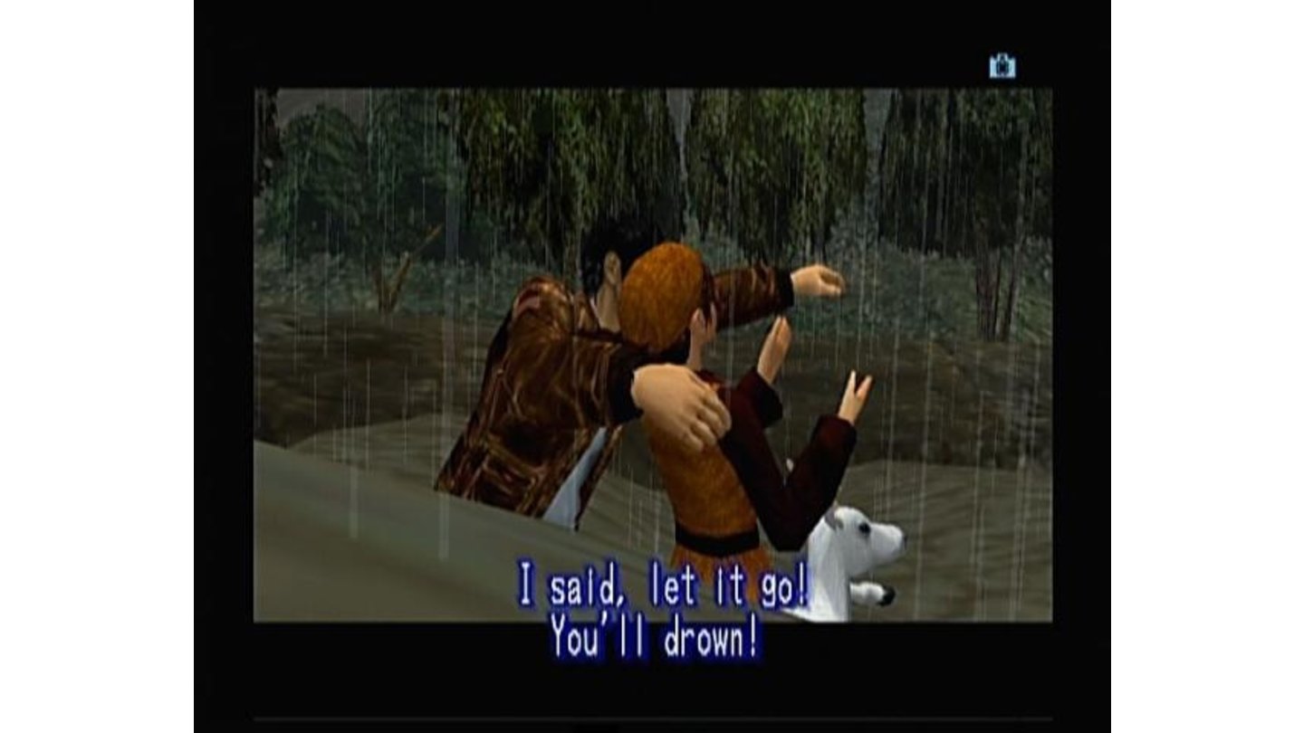 Ryo is always ready to save girls crazy enough to jump in the wild river during the rainstorm.