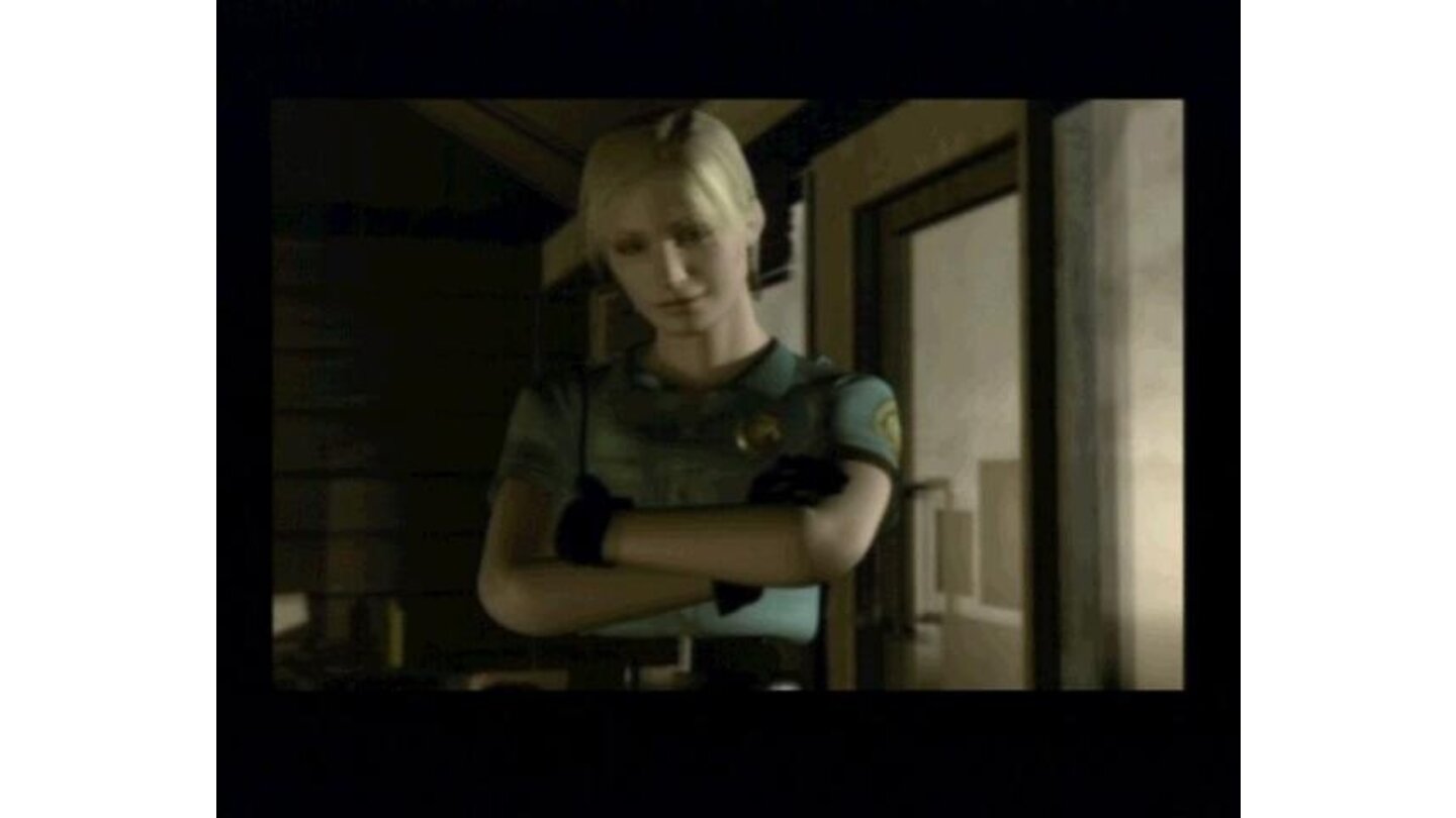 After you regain consciousness from the first attack, you'll meet Cybil and gain a gun.